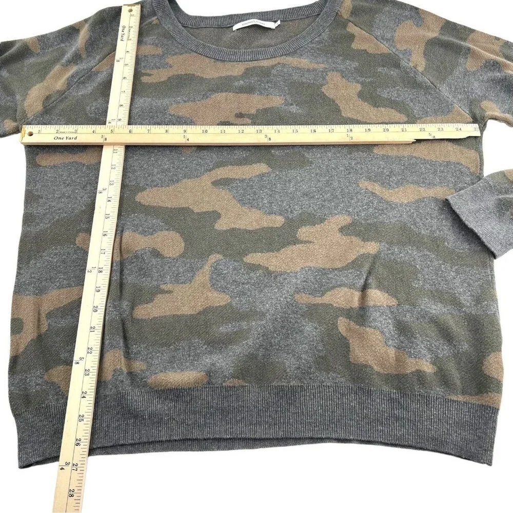Stiches and Stripes Sweater Women's‎ size XXL Camouflage Pullover Cotton Viscose
